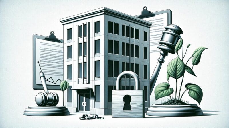Fermeture express d’une entreprise : processus, légalité et conséquences
