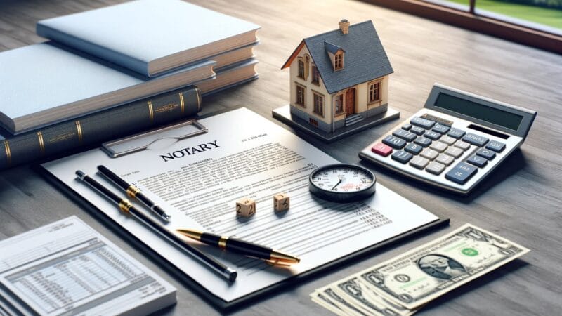 Frais de notaire : calculer pour achat immobilier