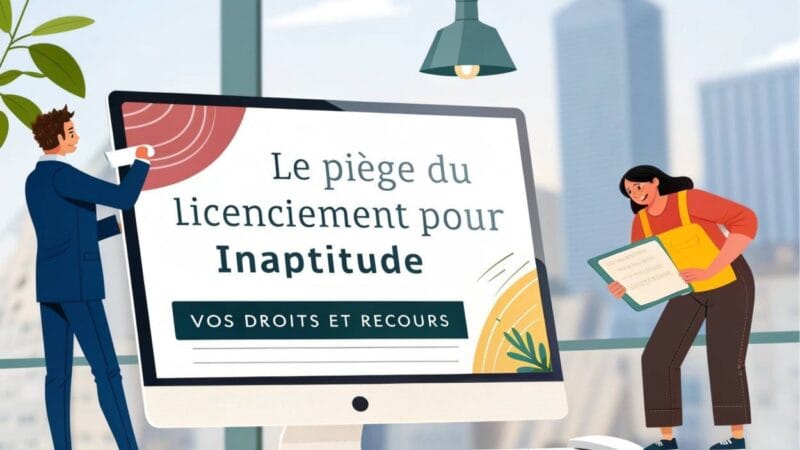 Le piège du licenciement pour inaptitude : vos droits et recours
