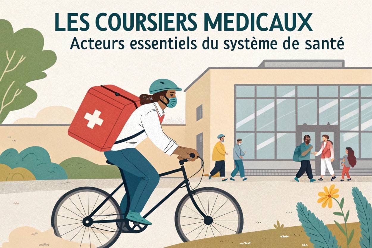 Les coursiers médicaux : acteurs essentiels du système de santé