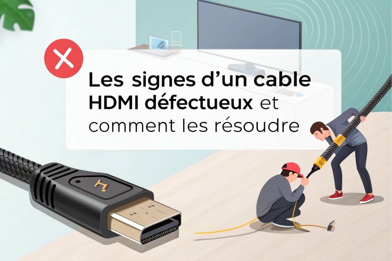 Les signes d’un câble HDMI défectueux et comment les résoudre