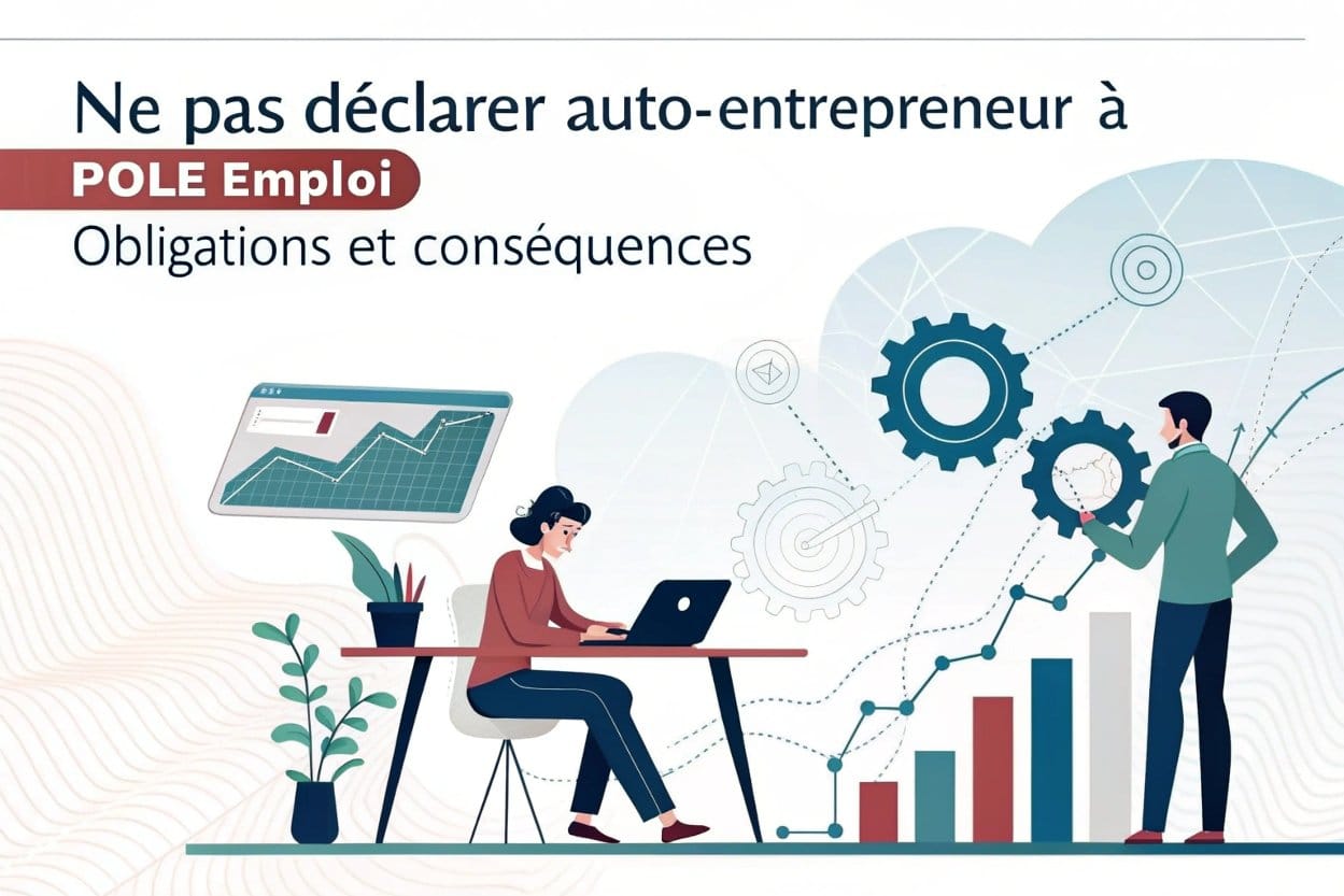 Ne pas déclarer auto-entrepreneur à Pôle Emploi : obligations et conséquences