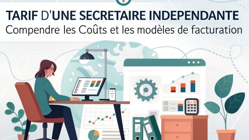 Tarif d’une secrétaire indépendante : comprendre les coûts et les modèles de facturation