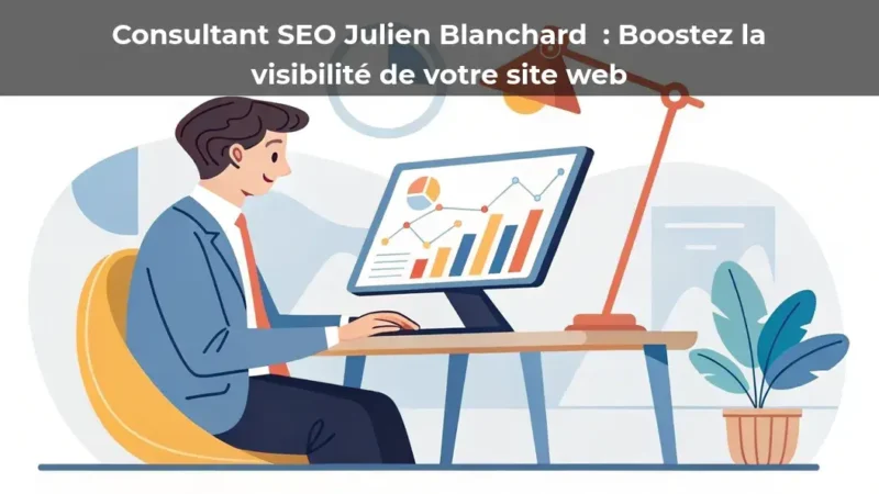 Consultant SEO Julien Blanchard&nbsp;: Boostez la visibilité de votre site web