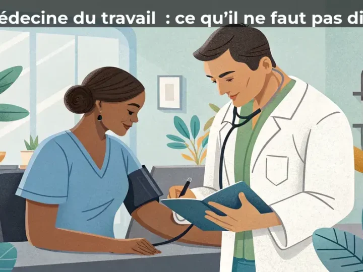 Médecine du travail&nbsp;: ce qu’il ne faut pas dire